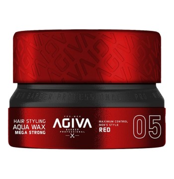 Agiva Hair Styling Aqua Wax Mega Strong Red