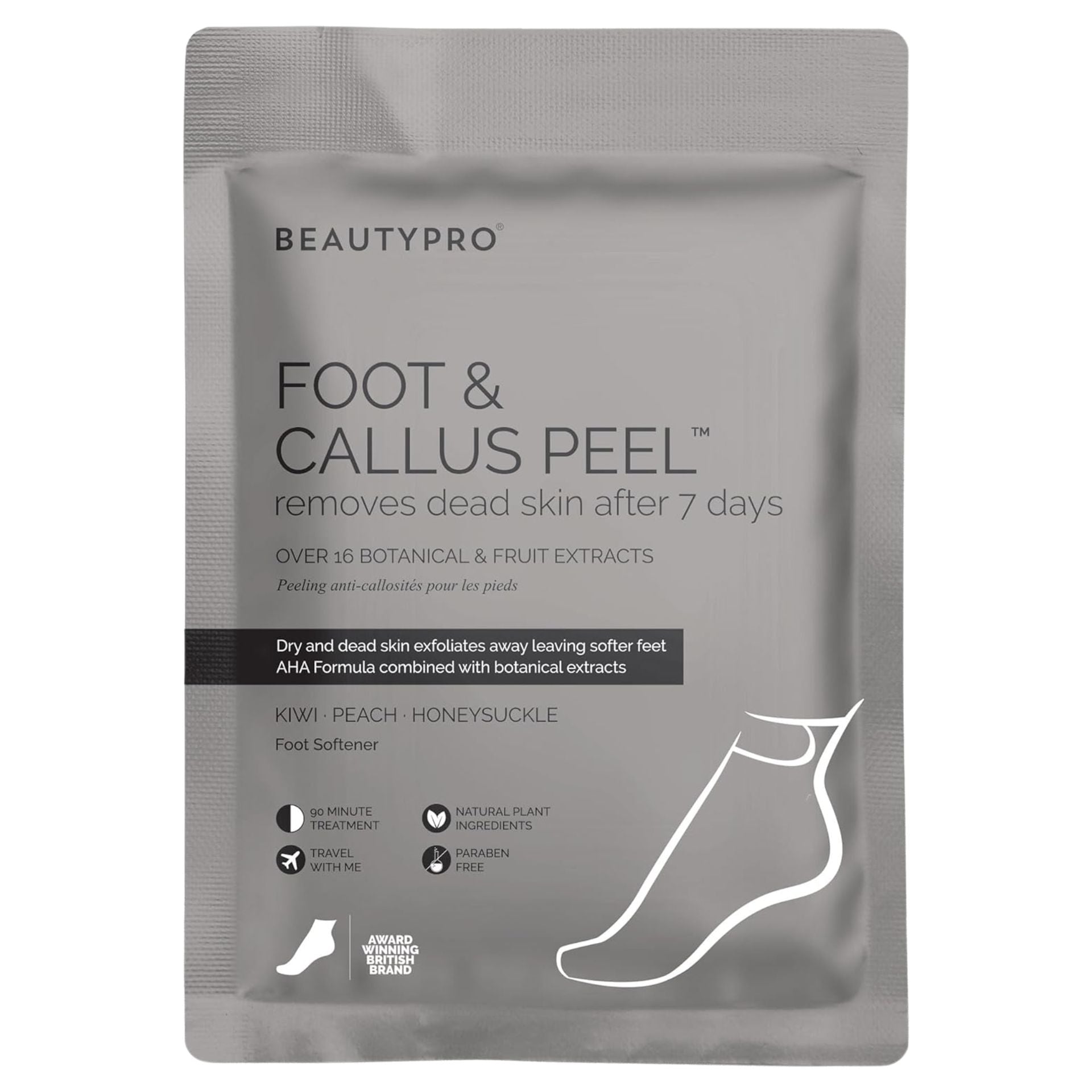 Beauty Pro Foot & Callus Peel With Over 16