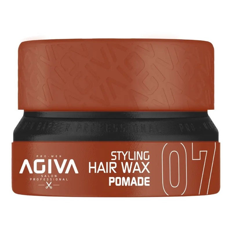 Agiva Hair Styling Hair Wax Pomade Brown 07 155ml