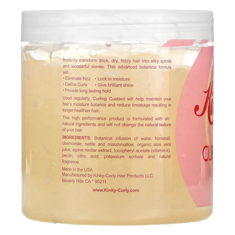 Kinky Curly Gel Curling Custard
