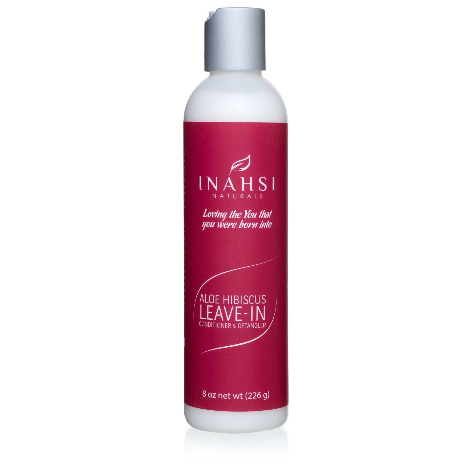 Aloe Hibiscus Leave-In Acondicionador & Detangler Inahsi Naturals