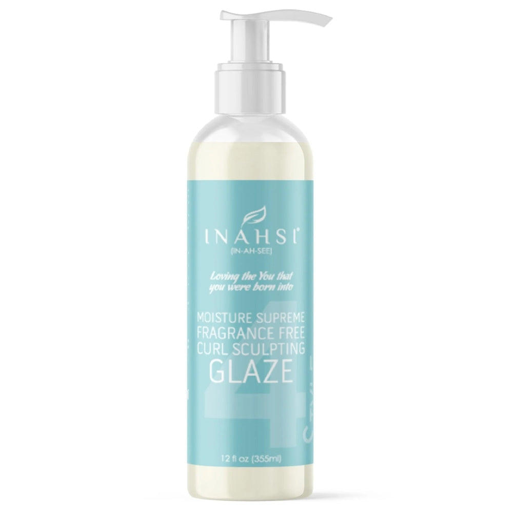 Inahsi Naturals Moisture Supreme Curl Sculpting Glaze Fragrance Free 355g