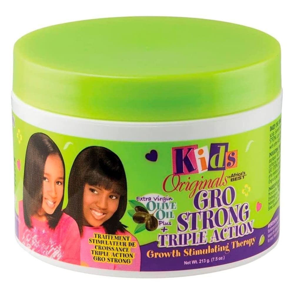 Africa´s Best Kids Organics Olive Oil Gro Strong Triple Action 213G