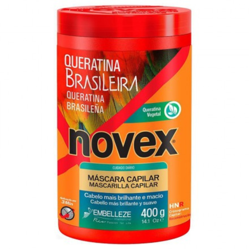 Novex Mascarilla Brazilian Keratin 400g
