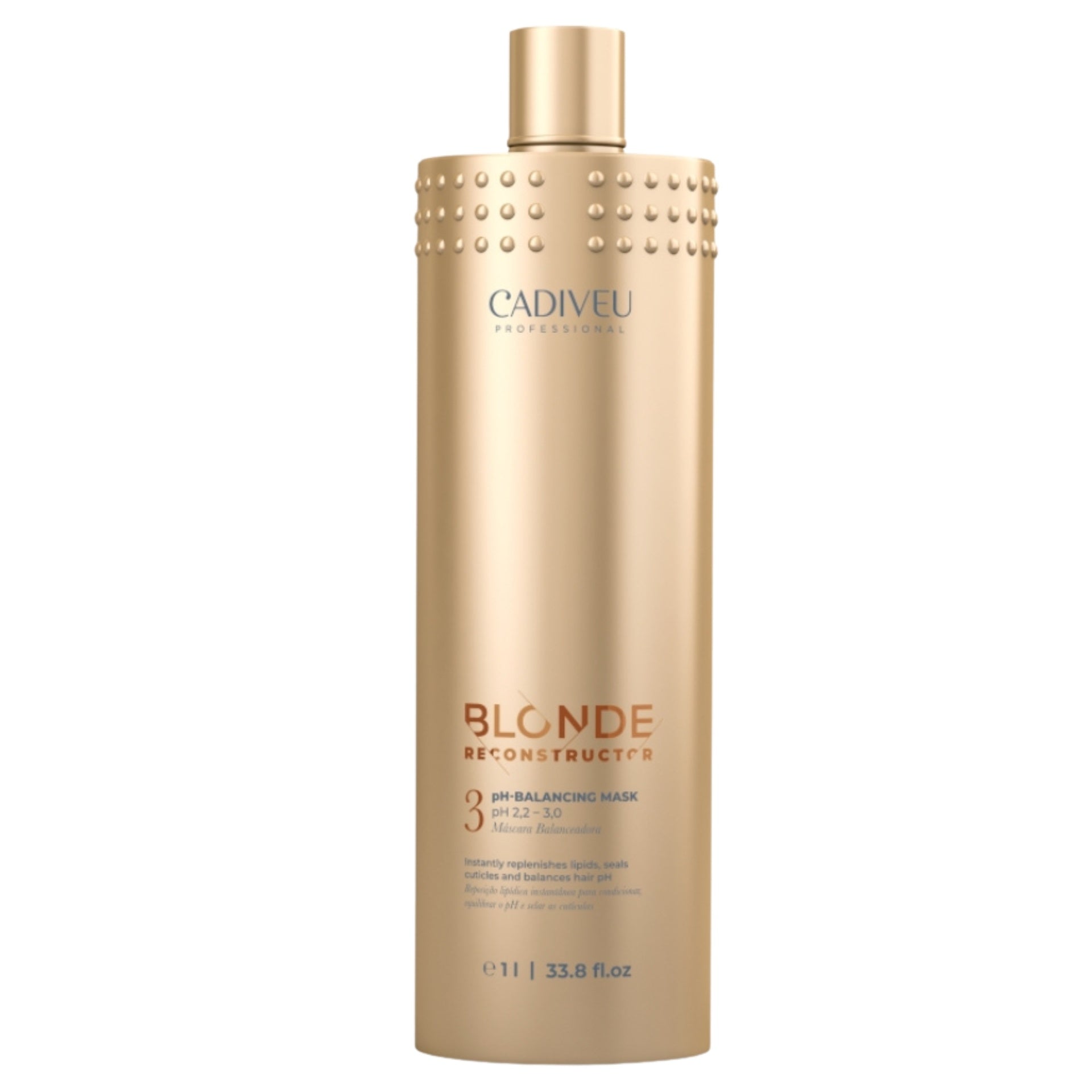 Brasil Cacau Blonde Reconstructor 3 Ph-Balancing Mask Ph 2,2 - 3,0 1000ml
