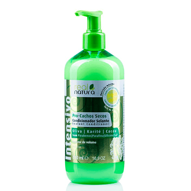 Real Natura Pro-Cachos Secos Oliva e Karité Acondicionador 500ml