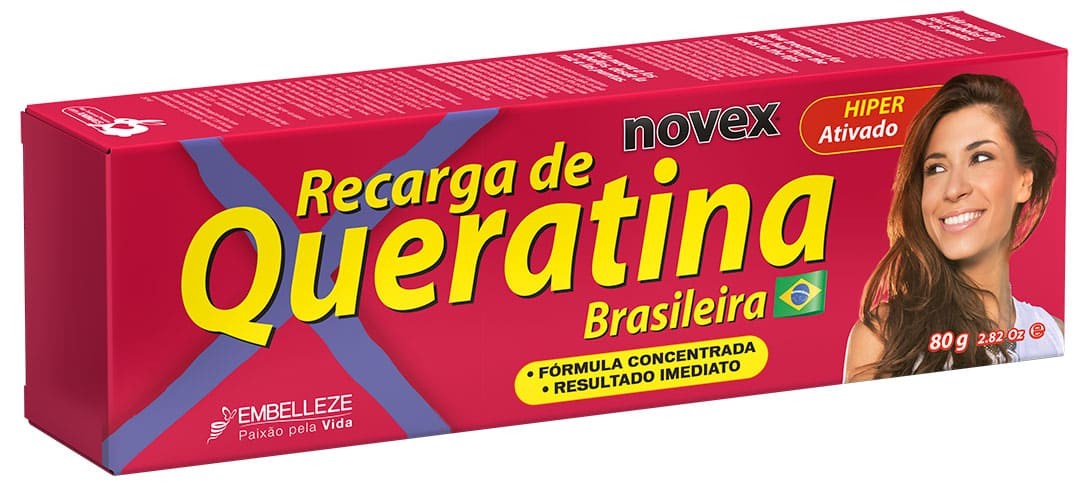 Novex Recarga de Queratina Brasileña