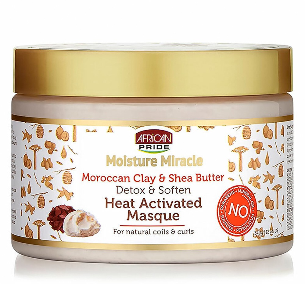 African Pride  Moisture Miracle Heat Activated Masque 340g