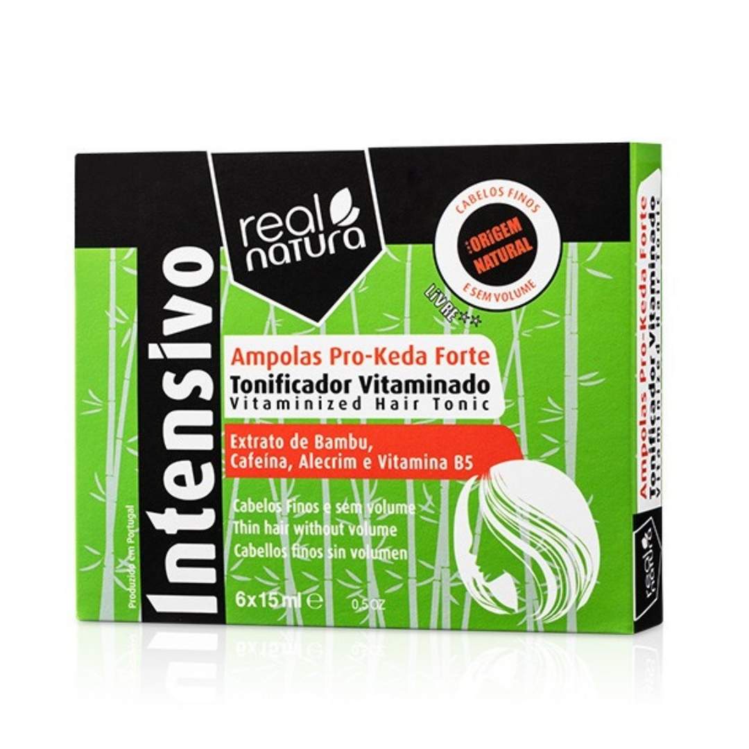 Real Natura Tonificador Vitaminado Pro-Keda Forte 30x15ml