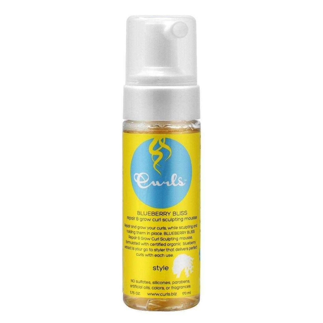 Curls Blueberry Bliss Repair and Grow Curl Sculpting Mousse 170ml