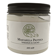 Moonpello Mascarilla proteica naranja y cacao 200ml