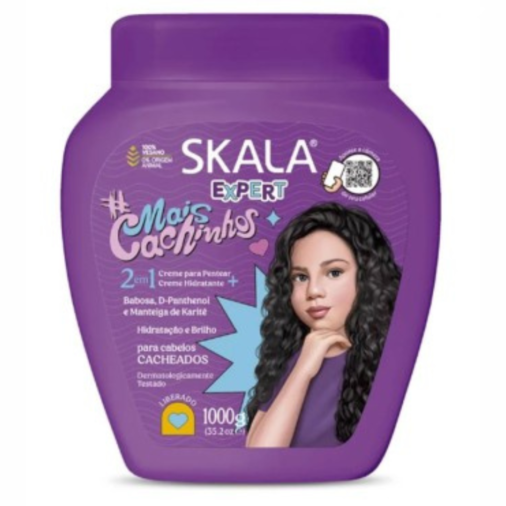 Skala Cr Cond Skala Mais Cachinhos 1000ml