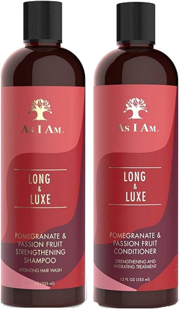 As I Am Long & Luxe Pack de Champu y Acondicionador