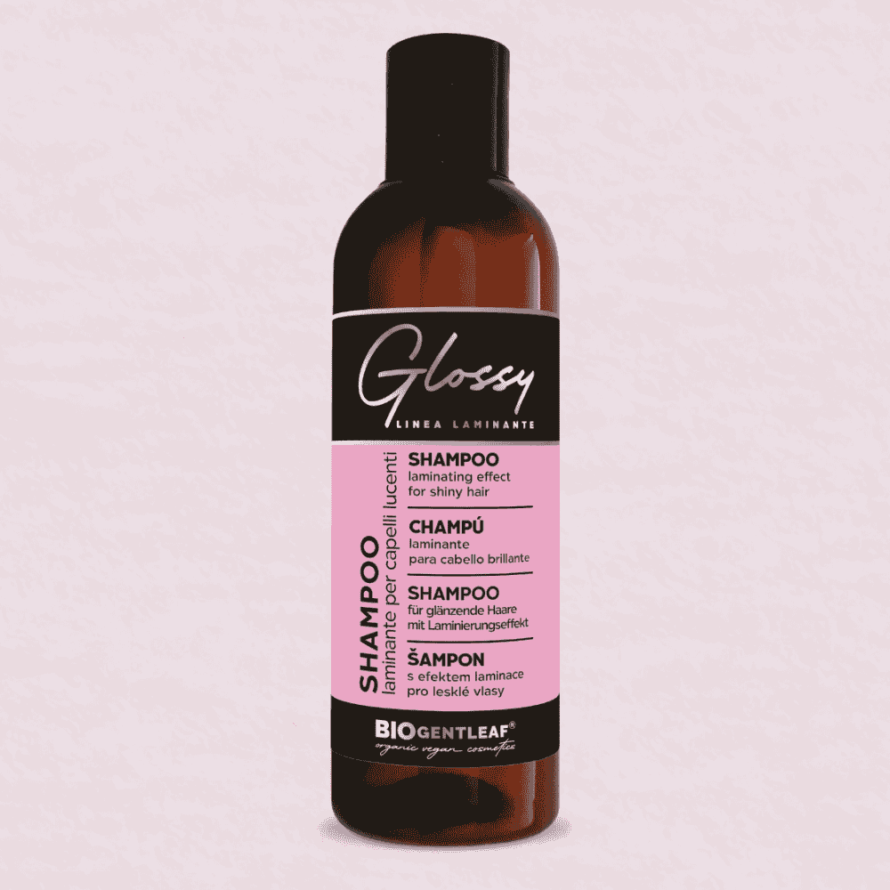 Bio Gentleaf Champú Sín Sulfatos Glossy  Laminante Para Cabello Brillante 200ml