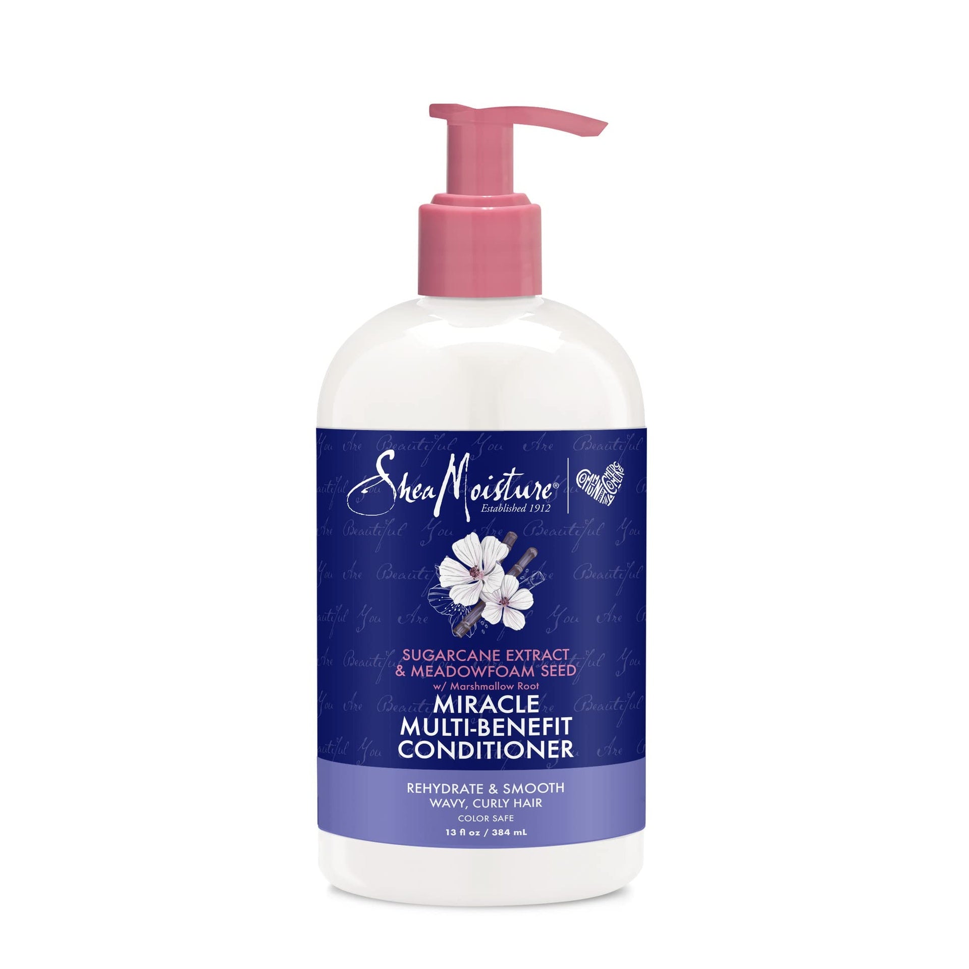 Shea Moisture Sugarcane Extract & Meadowfoamd Seed Miracle Conditioner 384ml