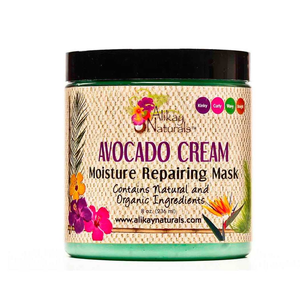 Alikay Naturals Avocado Cream Moisture Repairing Mascarilla 236ml
