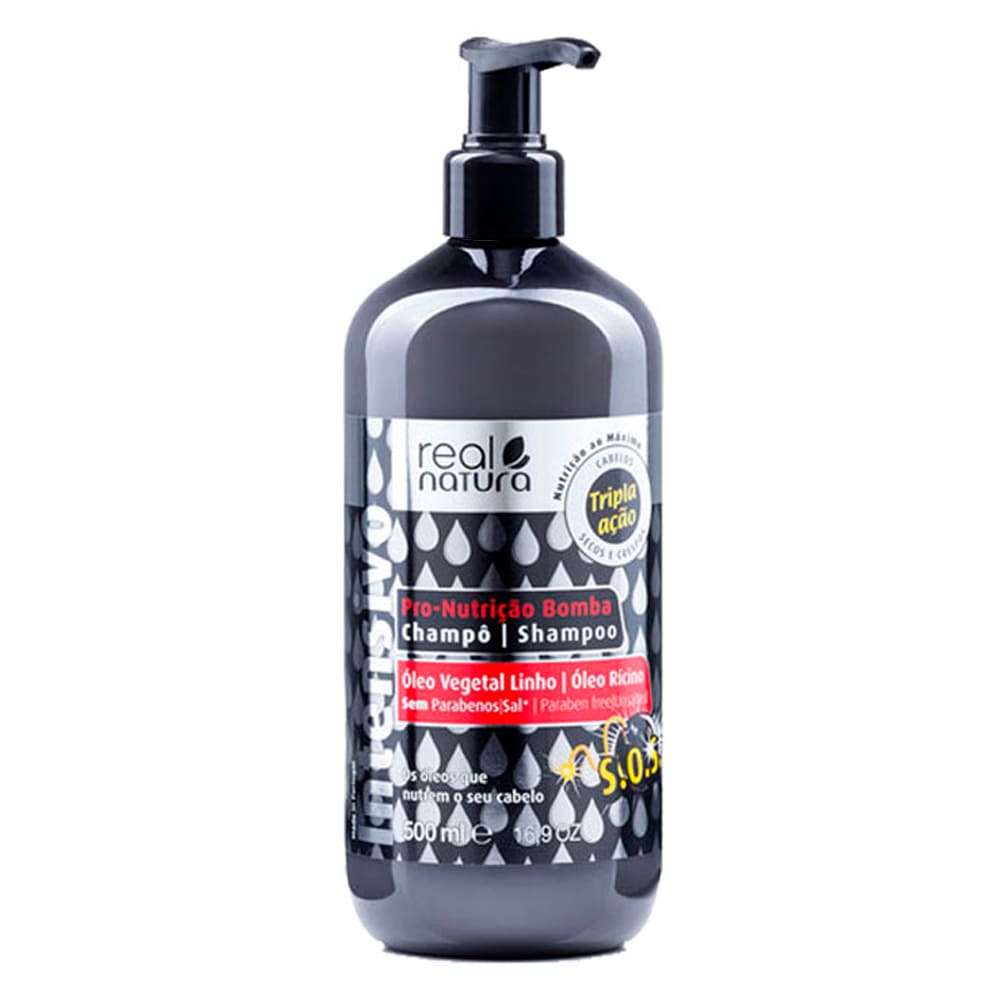 Real Natura Pro-Nutriçao Bomba Champú 500ml