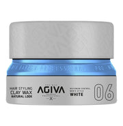 Agiva Hair Styling Clay Wax Natural Look White 06 155ml