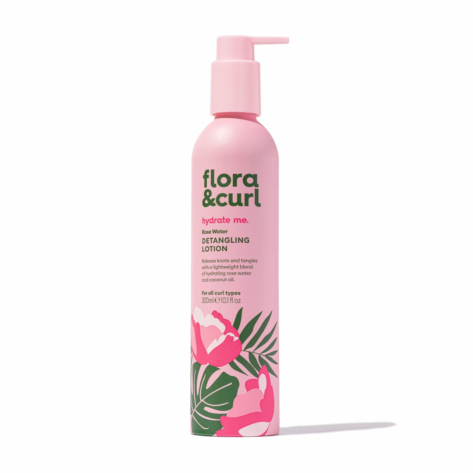 Flora & Curl Hydrate Me Rose Water Detangling Lotion 300ml