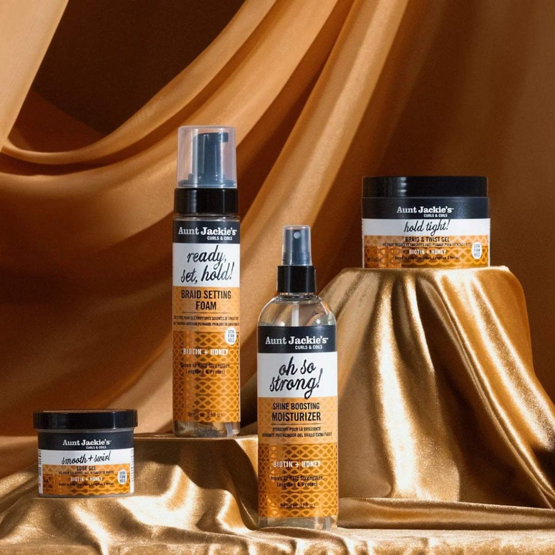 Aunt Jackie's Biotin & Honey Smooth & Swirl Edge Gel 8oz