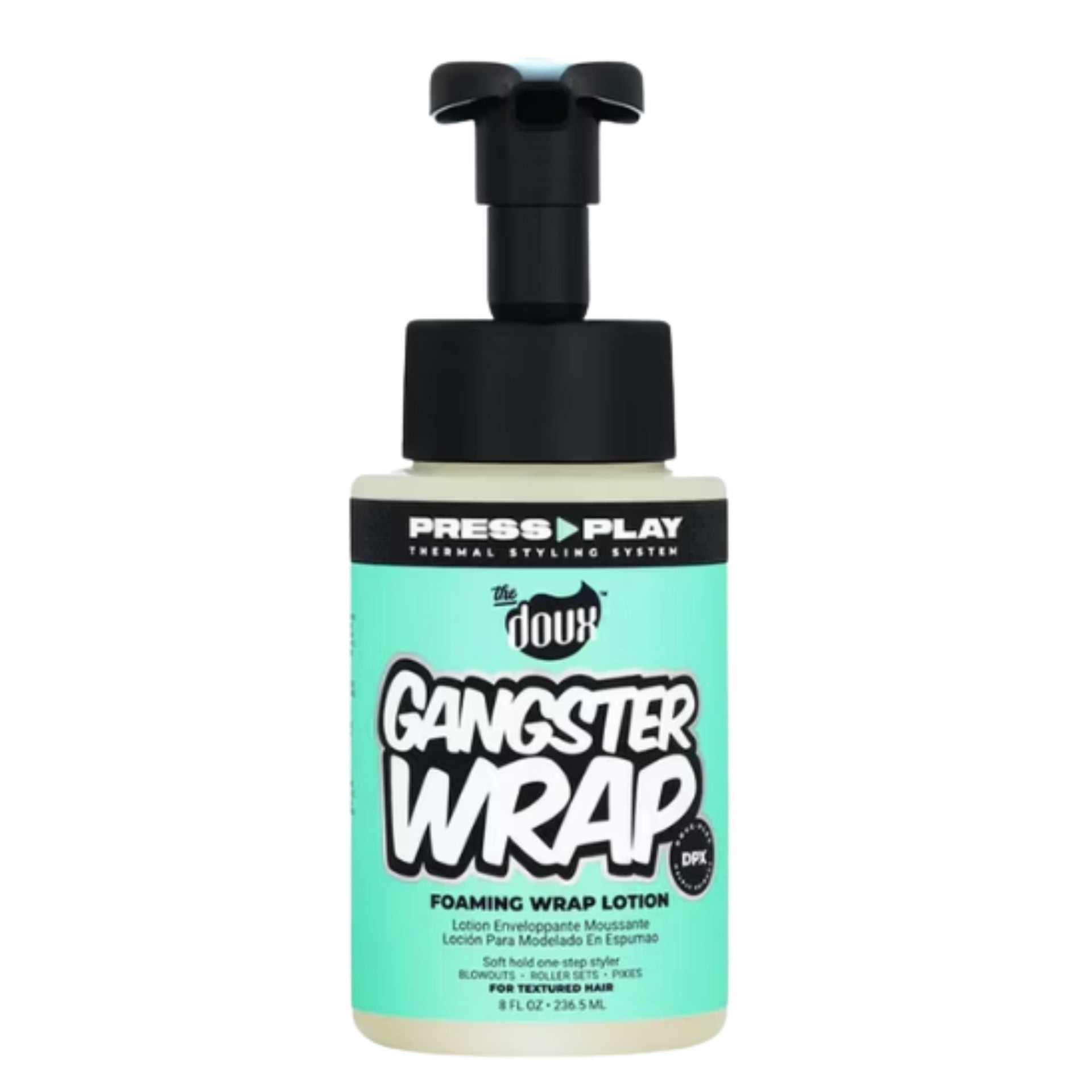 The Doux Press Play Gangster Wrap Lotion 8oz