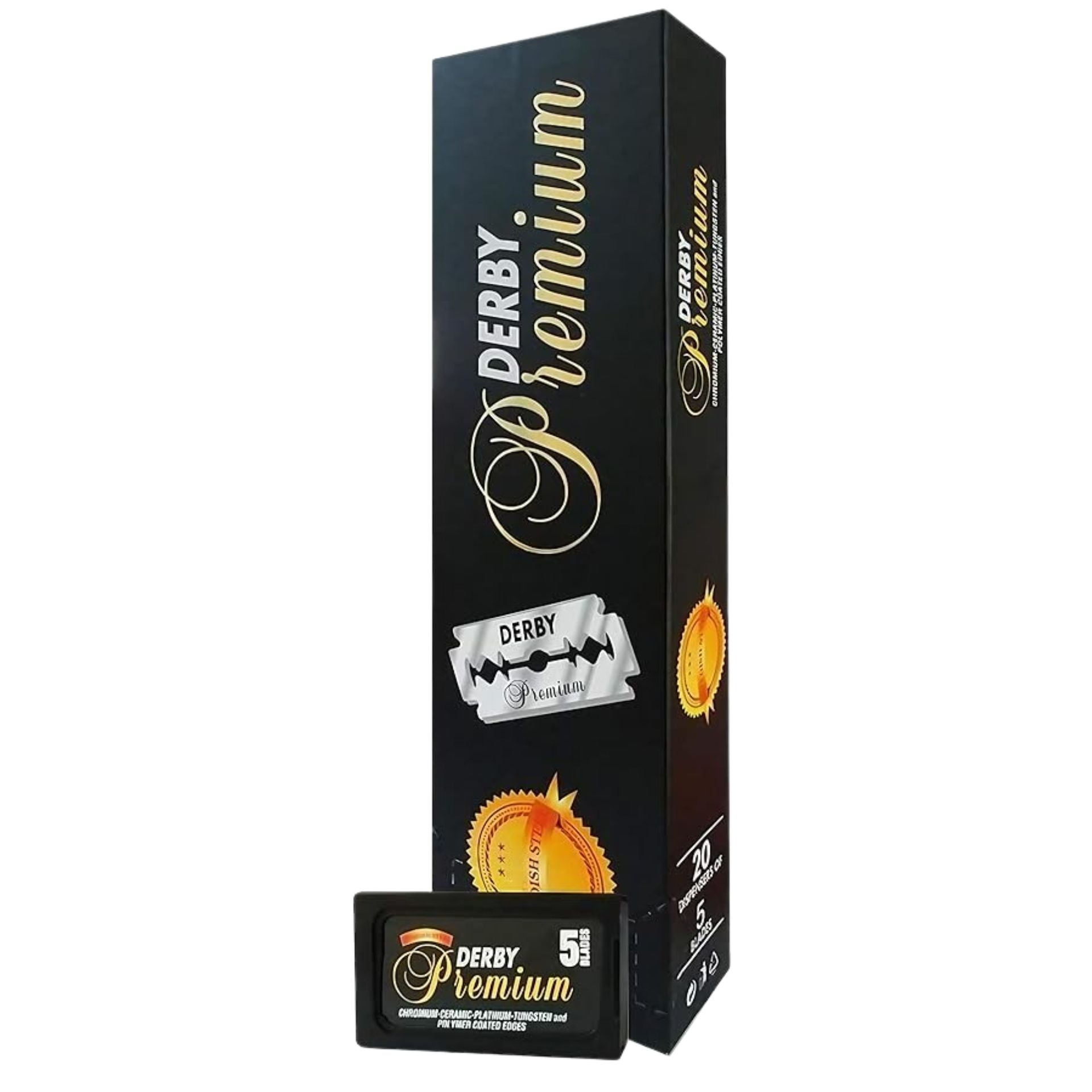 Derby Cuchilla Afeitar Premium Doble Filo 20 Sob X 5u