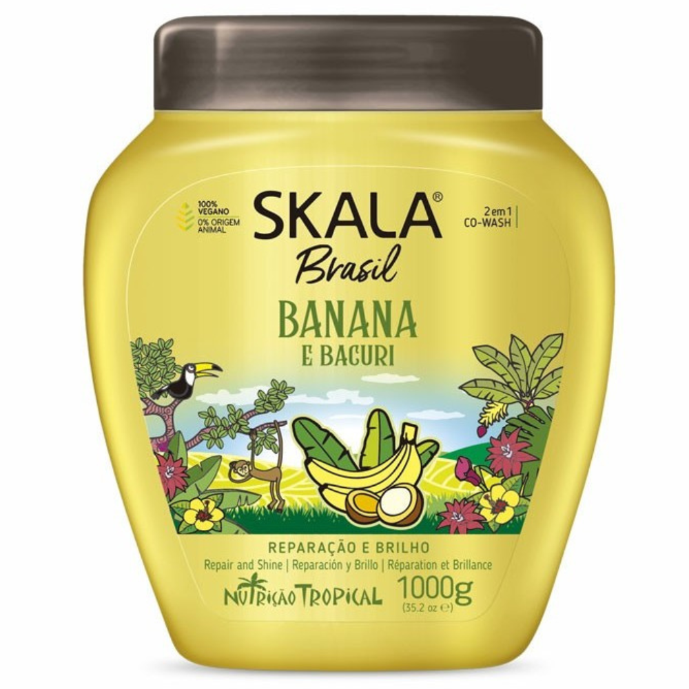 Skala Crema Acondicionadora Bomba Vitaminas Banana 1000ml