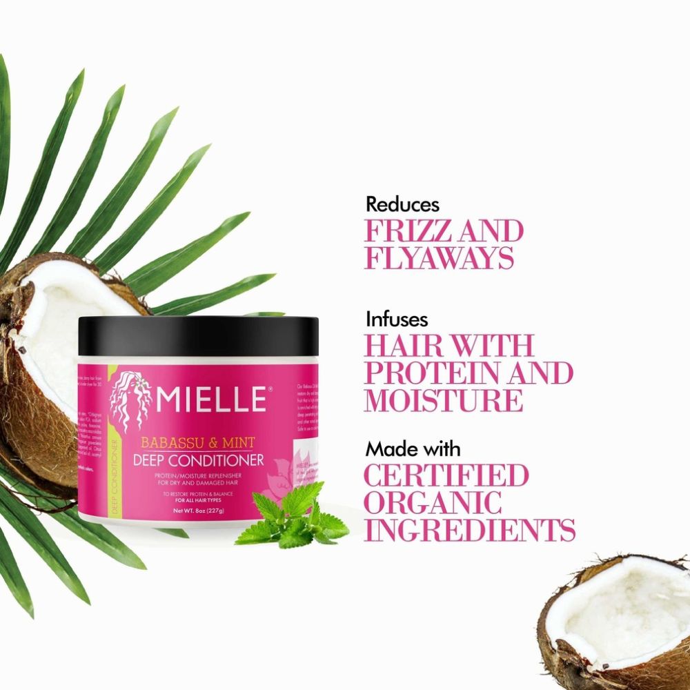 Mielle Babassu & Mint Deep Conditioner Treatment 227g