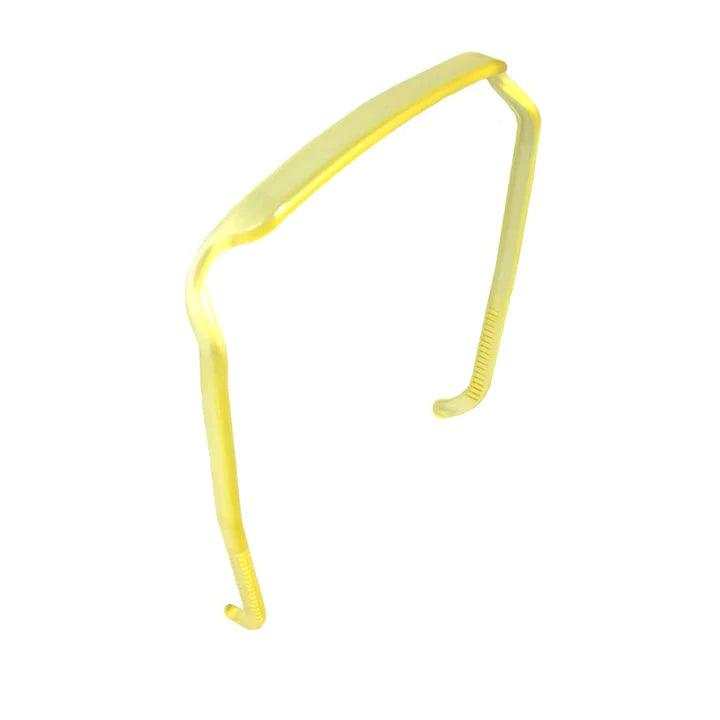 Zazzy Bandz Yellow Translucent Headband